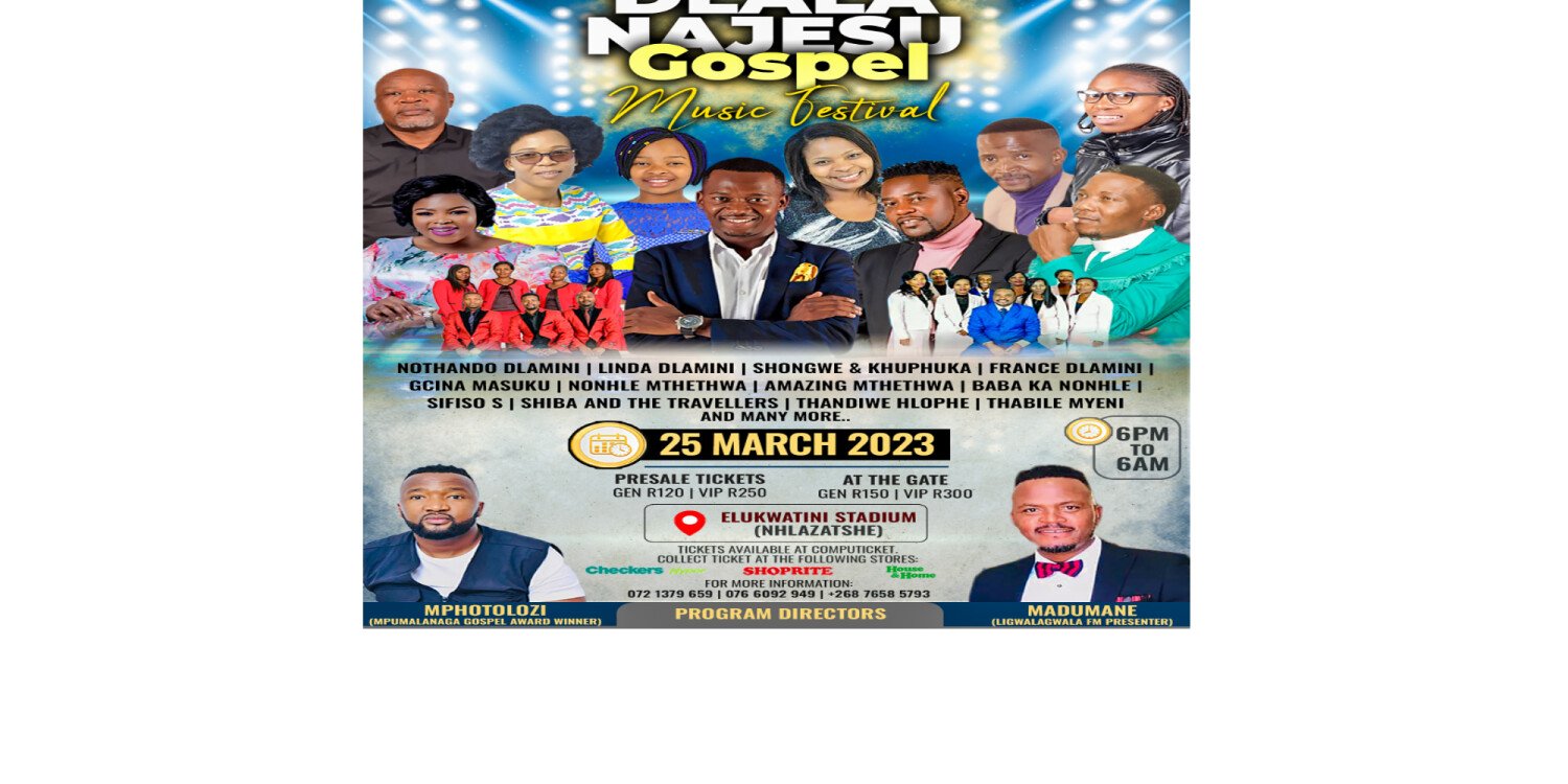 Dlala naJesu Gospel Music festival