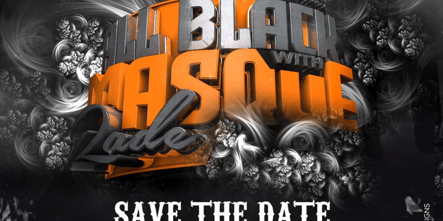 2nd ANNUAL ALL BLACK WITH MASQUERADE 