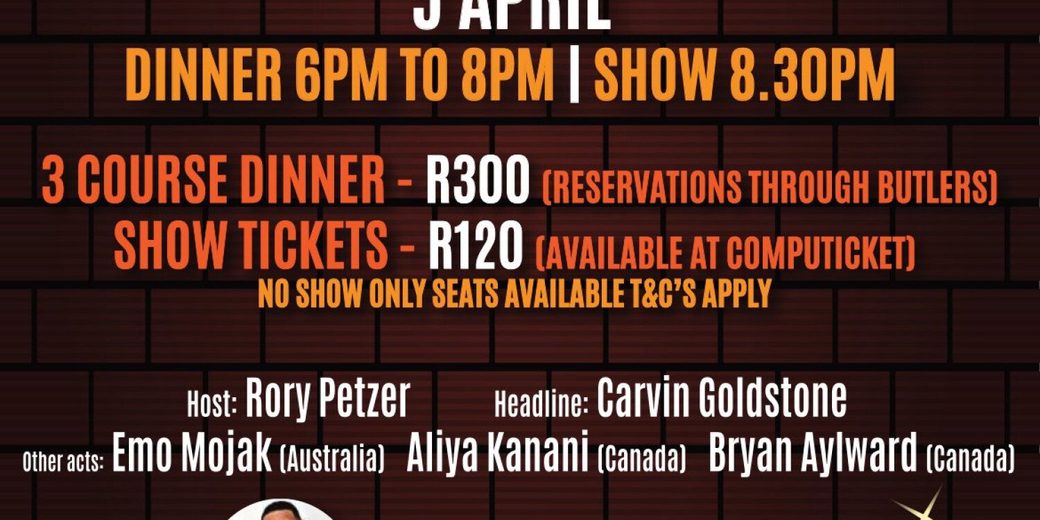 Butlers Comedy Dinner