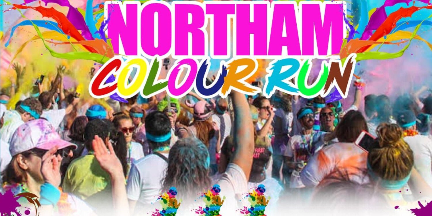 BACK 2 BASICS,NORTHAM COLOUR RUN