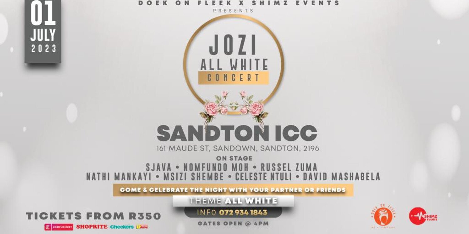 JOZI ALL WHITE CONCERT 2023 