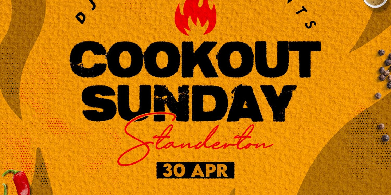COOKOUT SUNDAY STANDERTON 