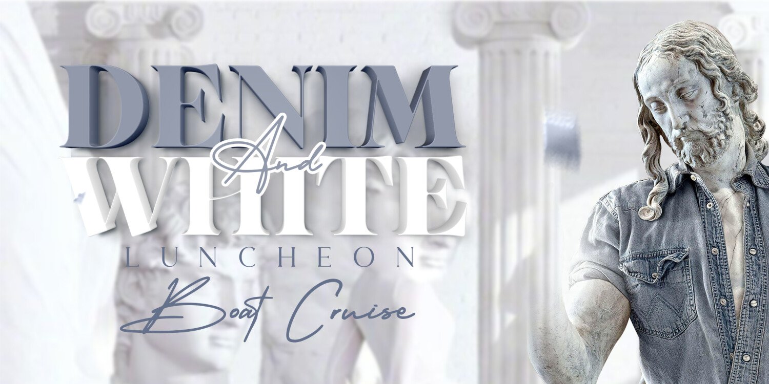 DENIM AND WHITE LUNCHEON BOAT CRUISE