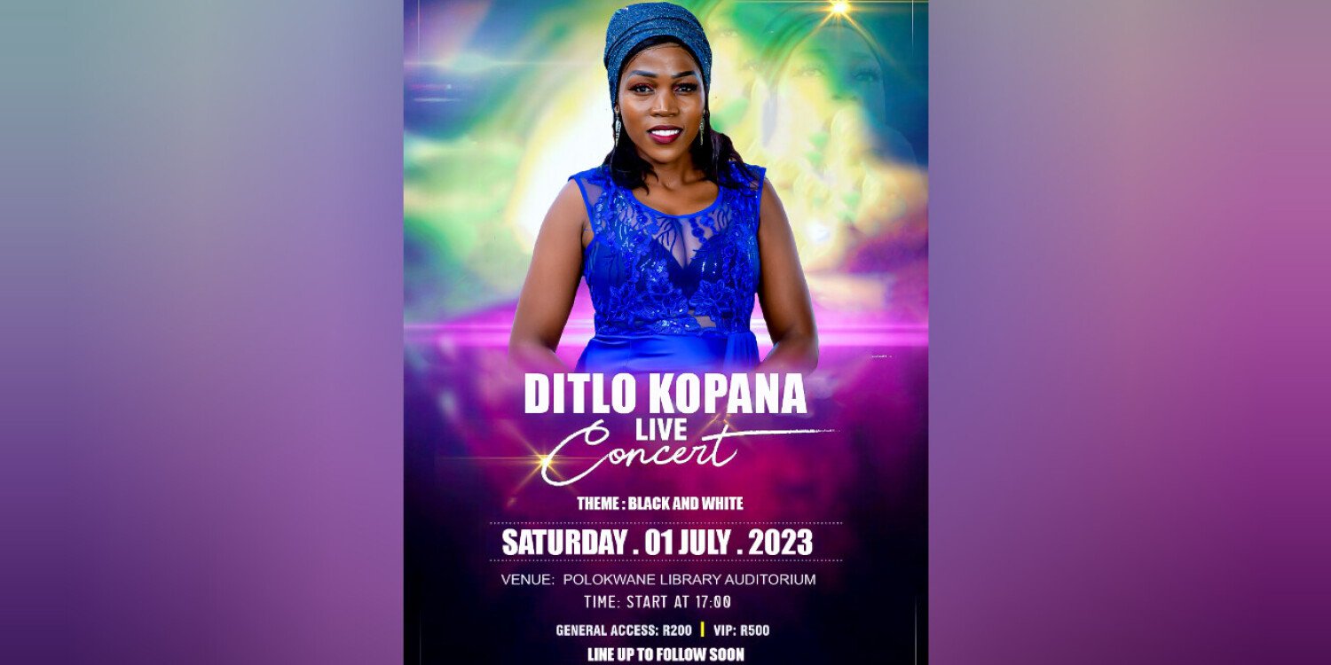 Ditlo Kopana Live Concert 