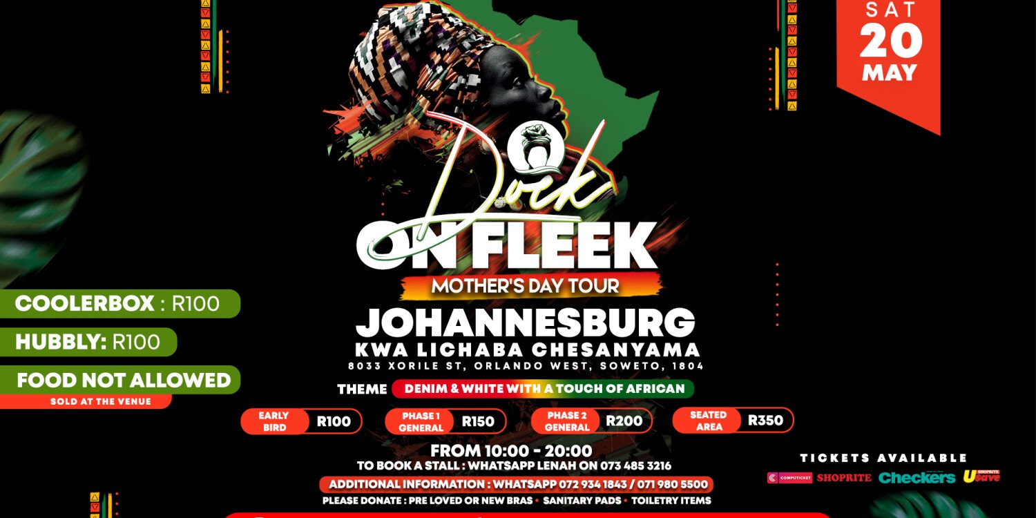 Doek On Fleek Mothers Day Celebration JOHANNESBURG