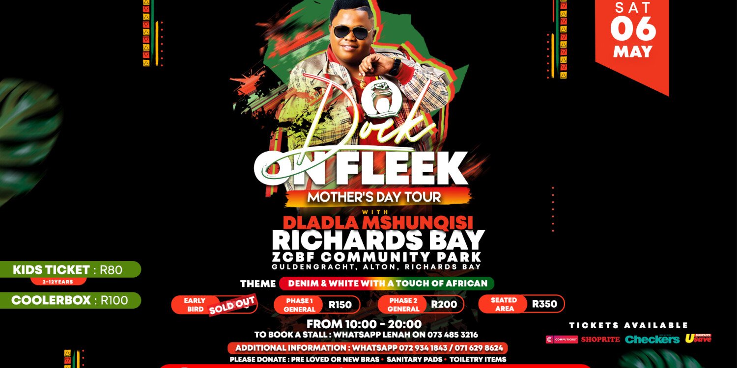 Doek On Fleek Picnic Richards Bay with Mshunqisi
