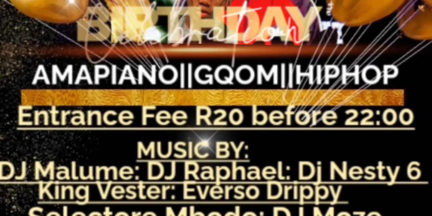  Birthday day celebration with various DJ's 