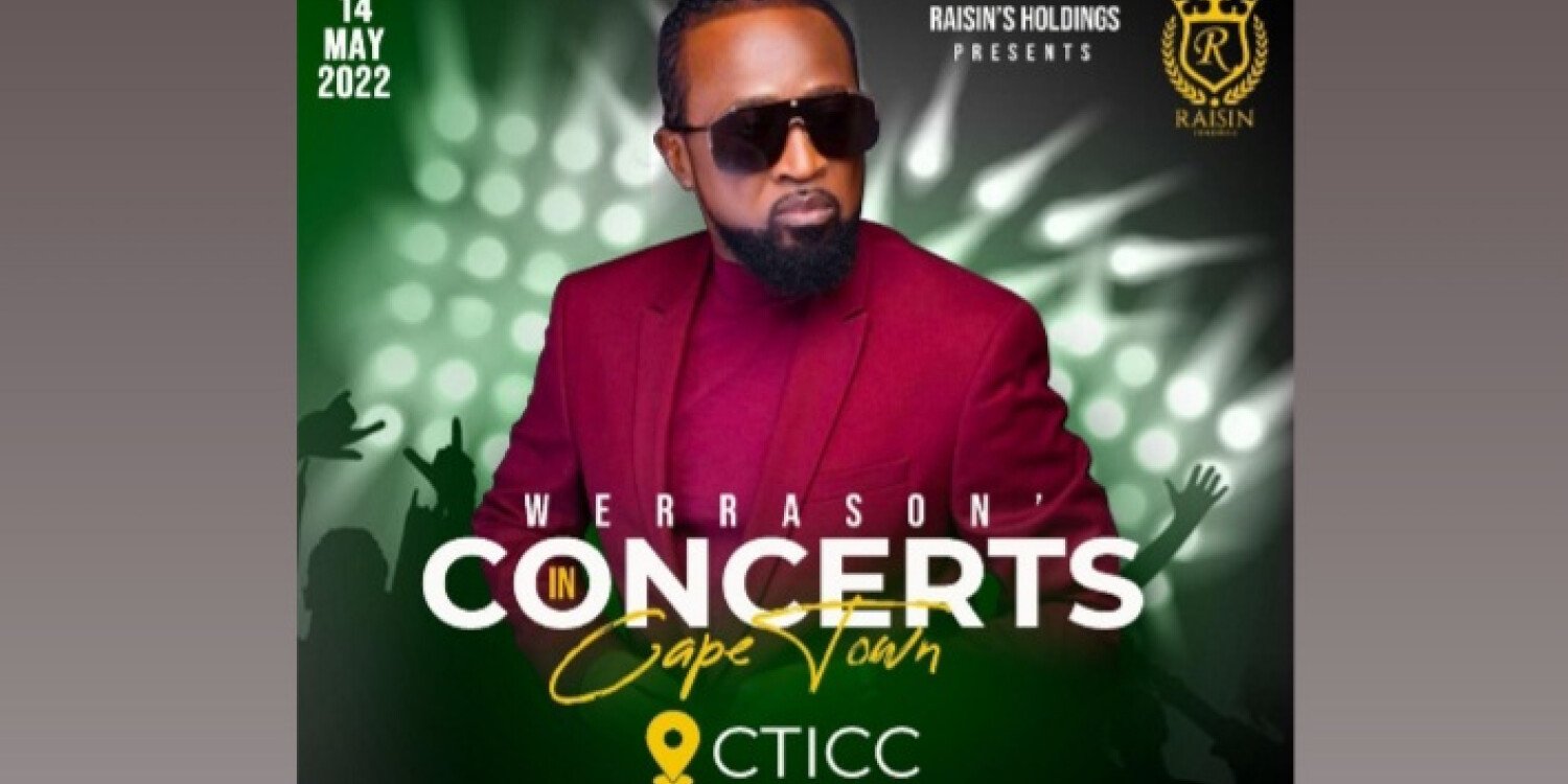 Werrason live concert in Cape Town , South Africa