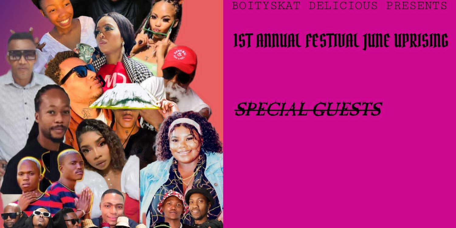 Boityskat delicious 1st annual festival June uprising 