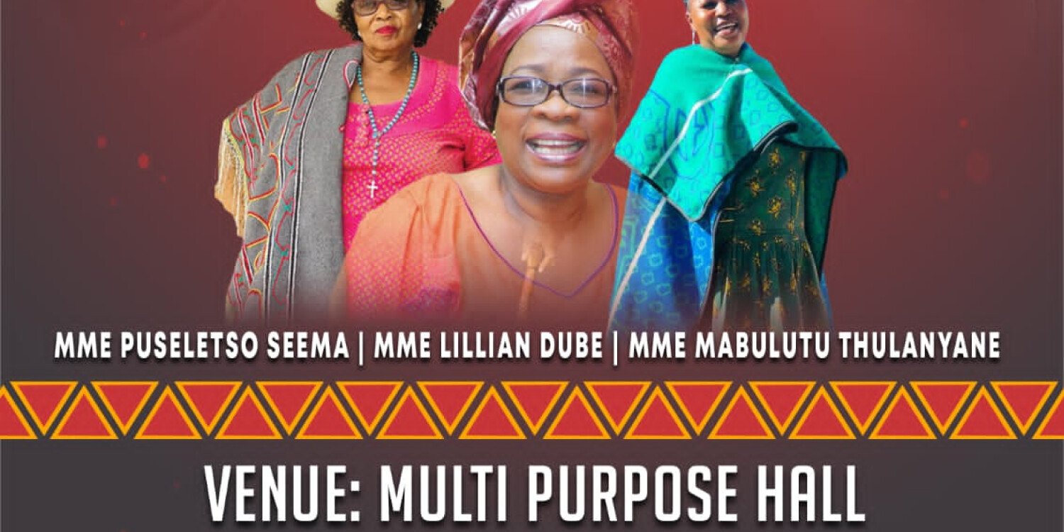 Pitiki with Mme Puseletso Seema & Lillian Dube Qwaqwa 