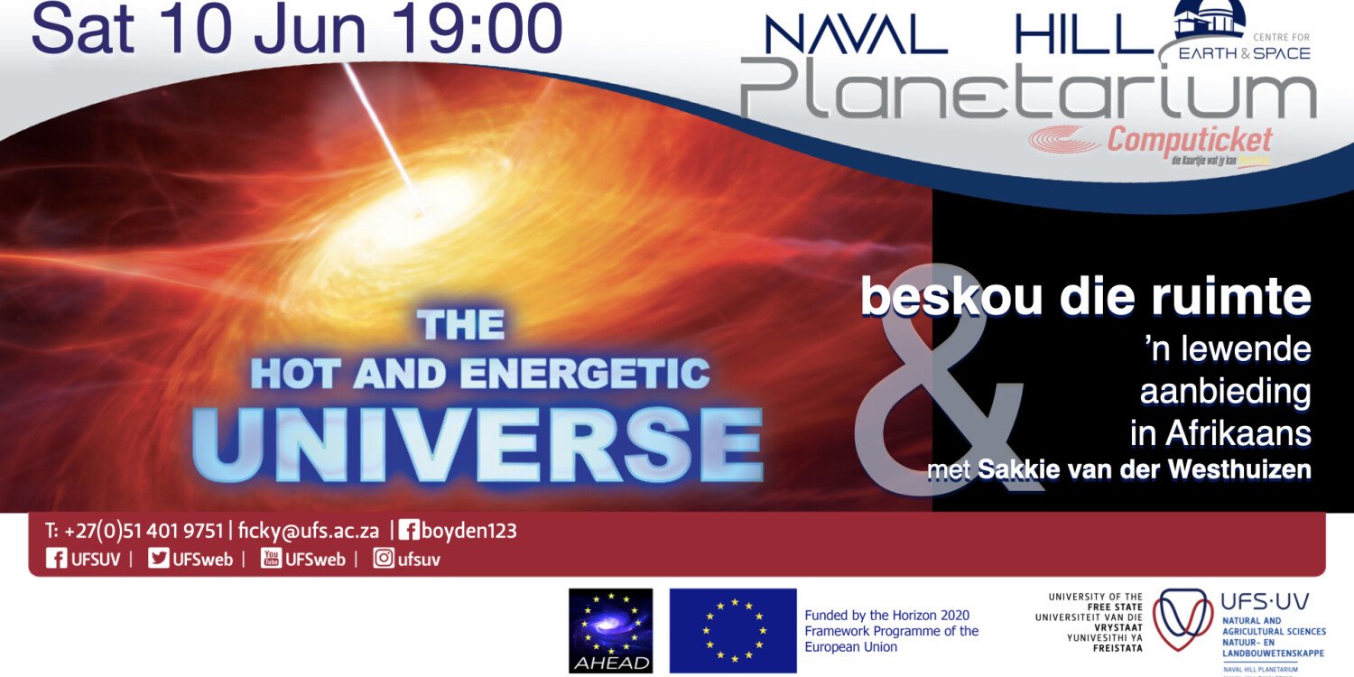 10 Junie 2023: Hot and energetic universe (AFR)