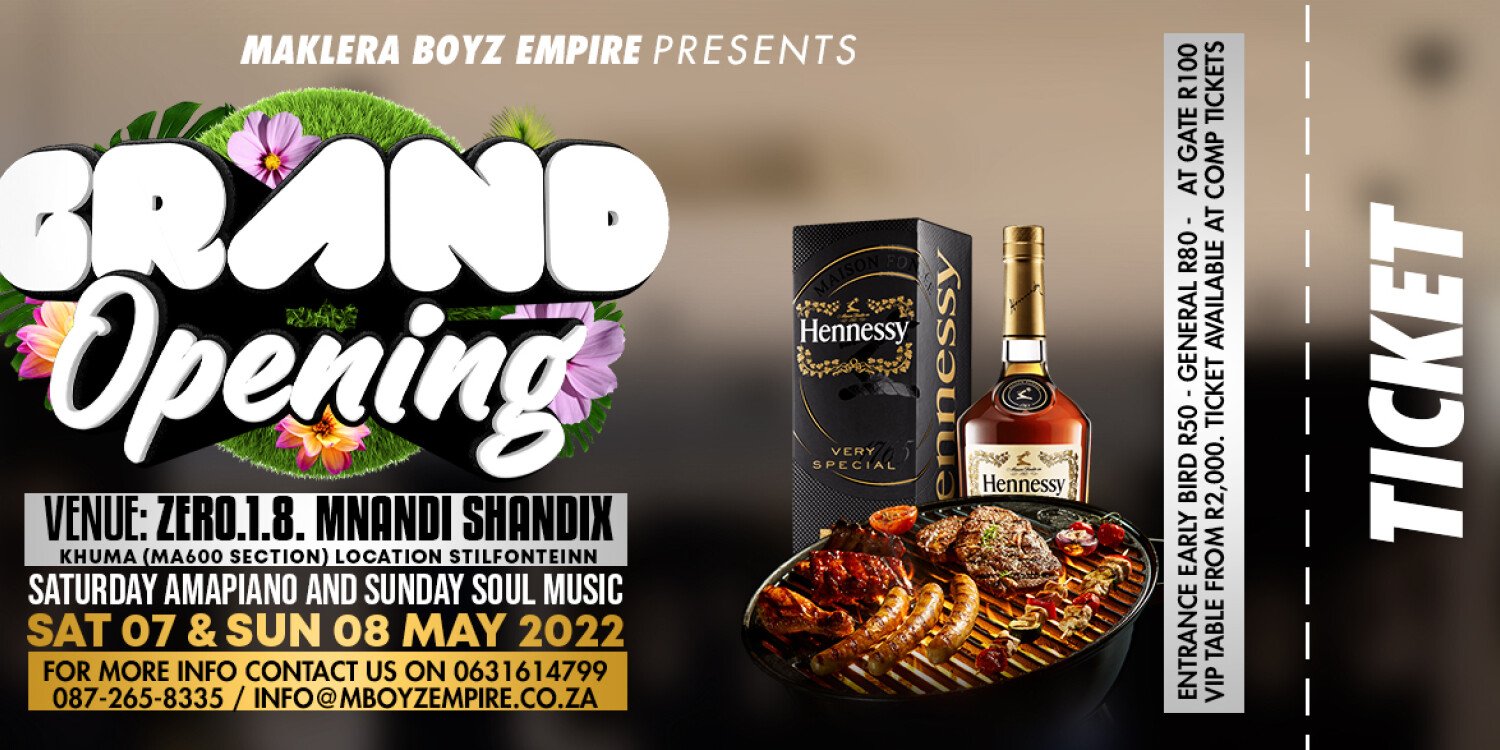 ZERO.1.8 MNANDI SHANDIX GRAND OPENING 