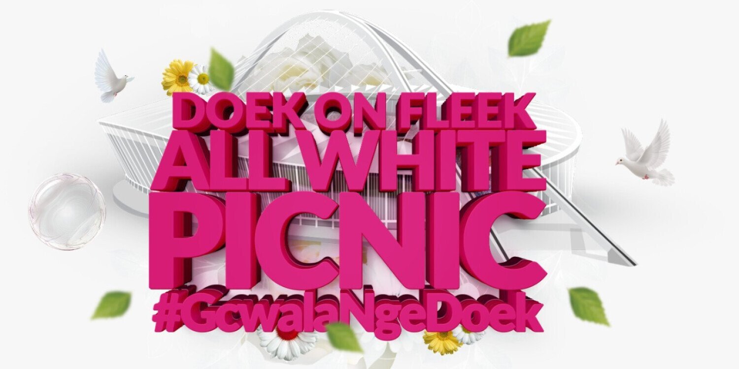 Doek On Fleek All White Picnic - TAUNG