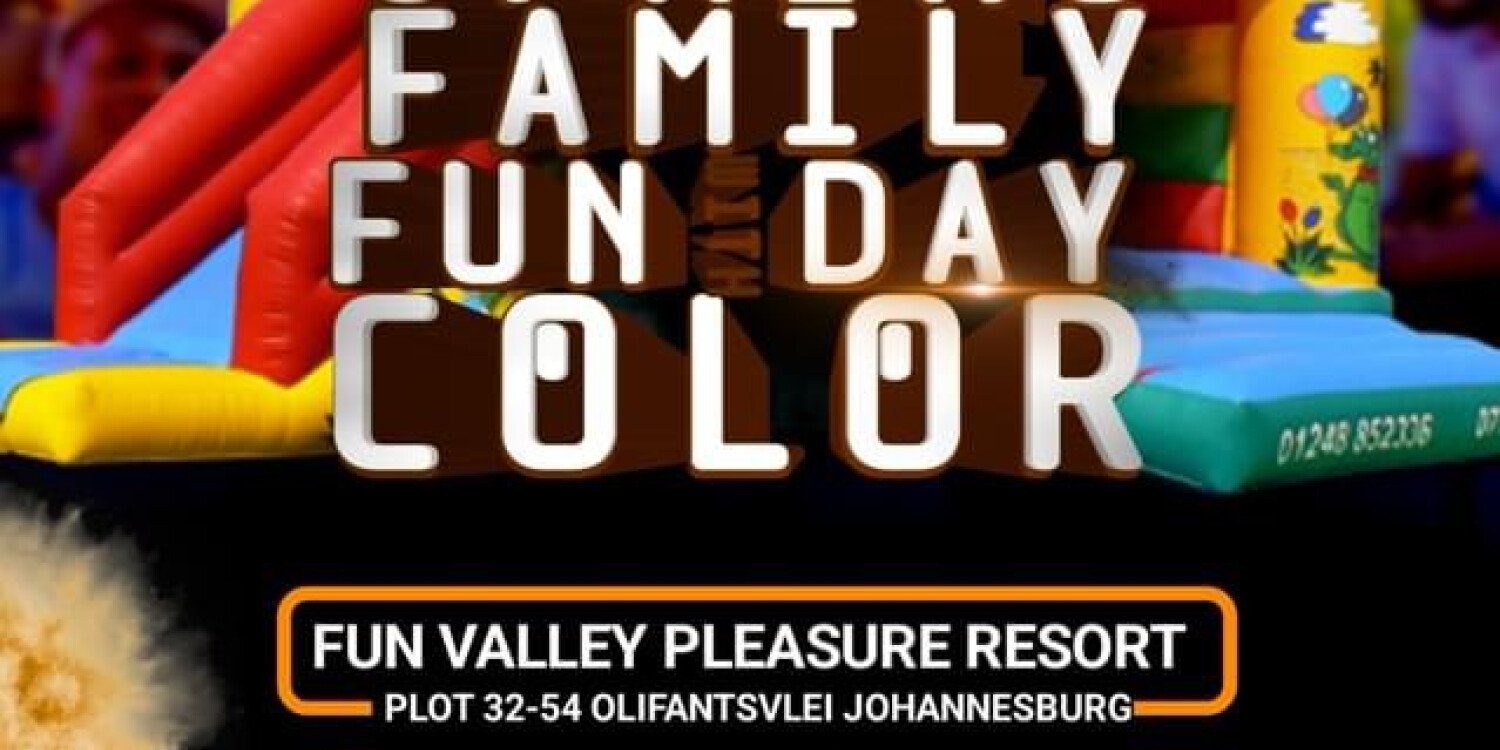 Fun Valley spring family fun day with colour 