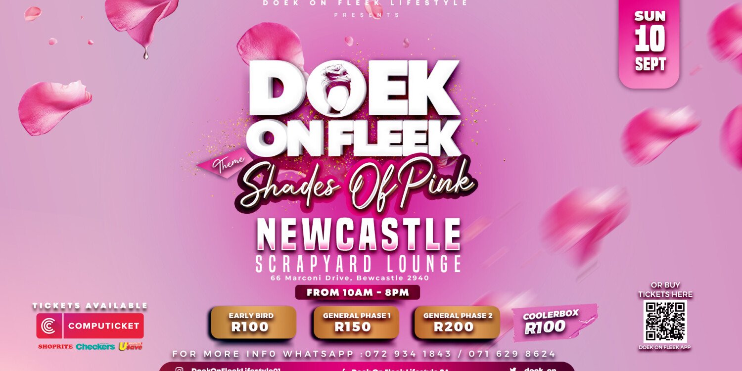Doek On Fleek Shades of Pink Picnic - NEWCASTLE