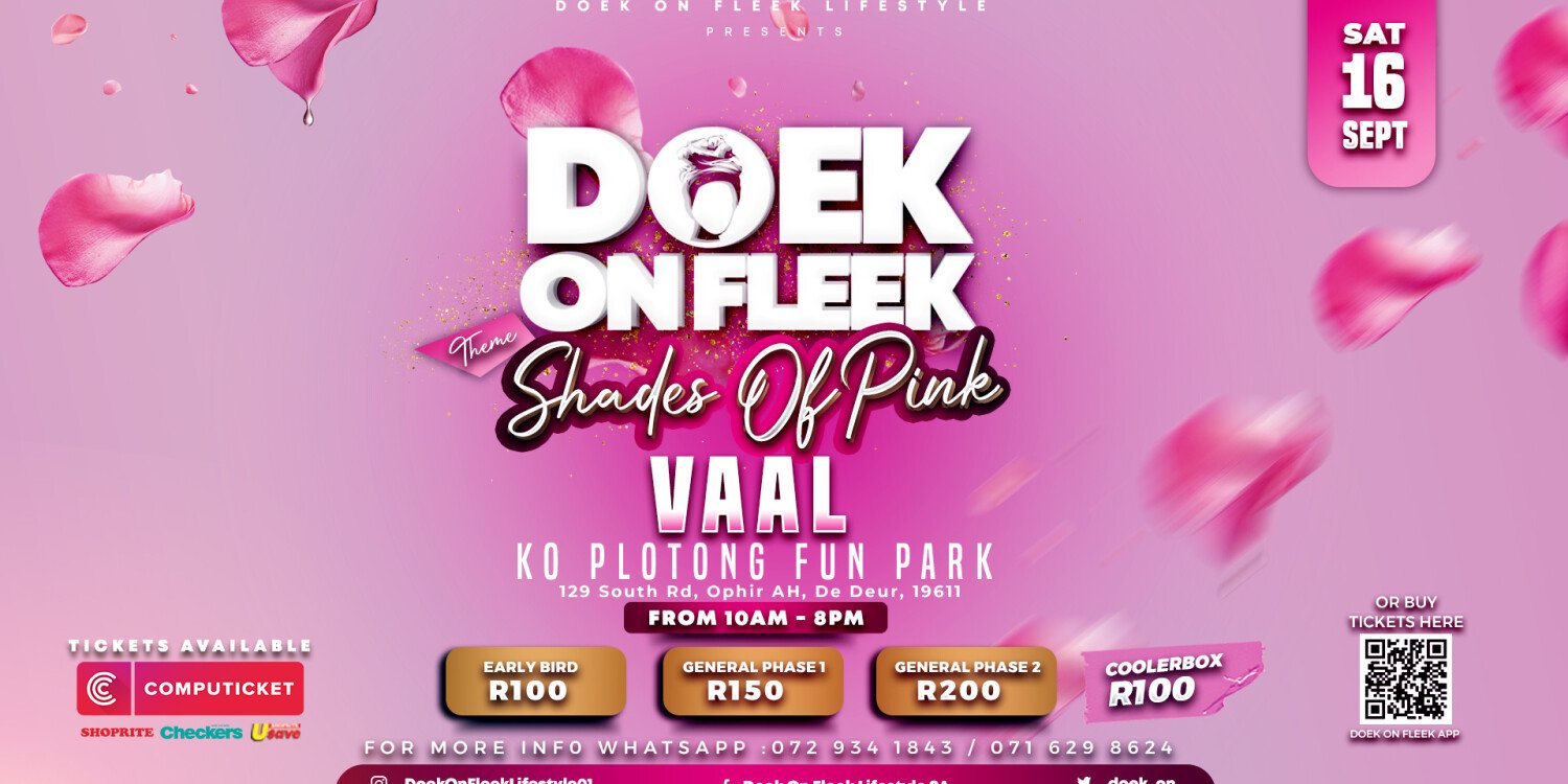 Doek On Fleek Shades of Pink Picnic - VAAL