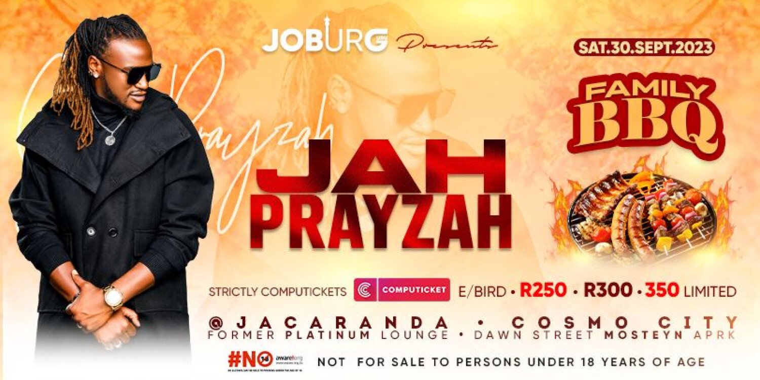 FAMILY BBQ EVENT  - JAH PRAYZAH