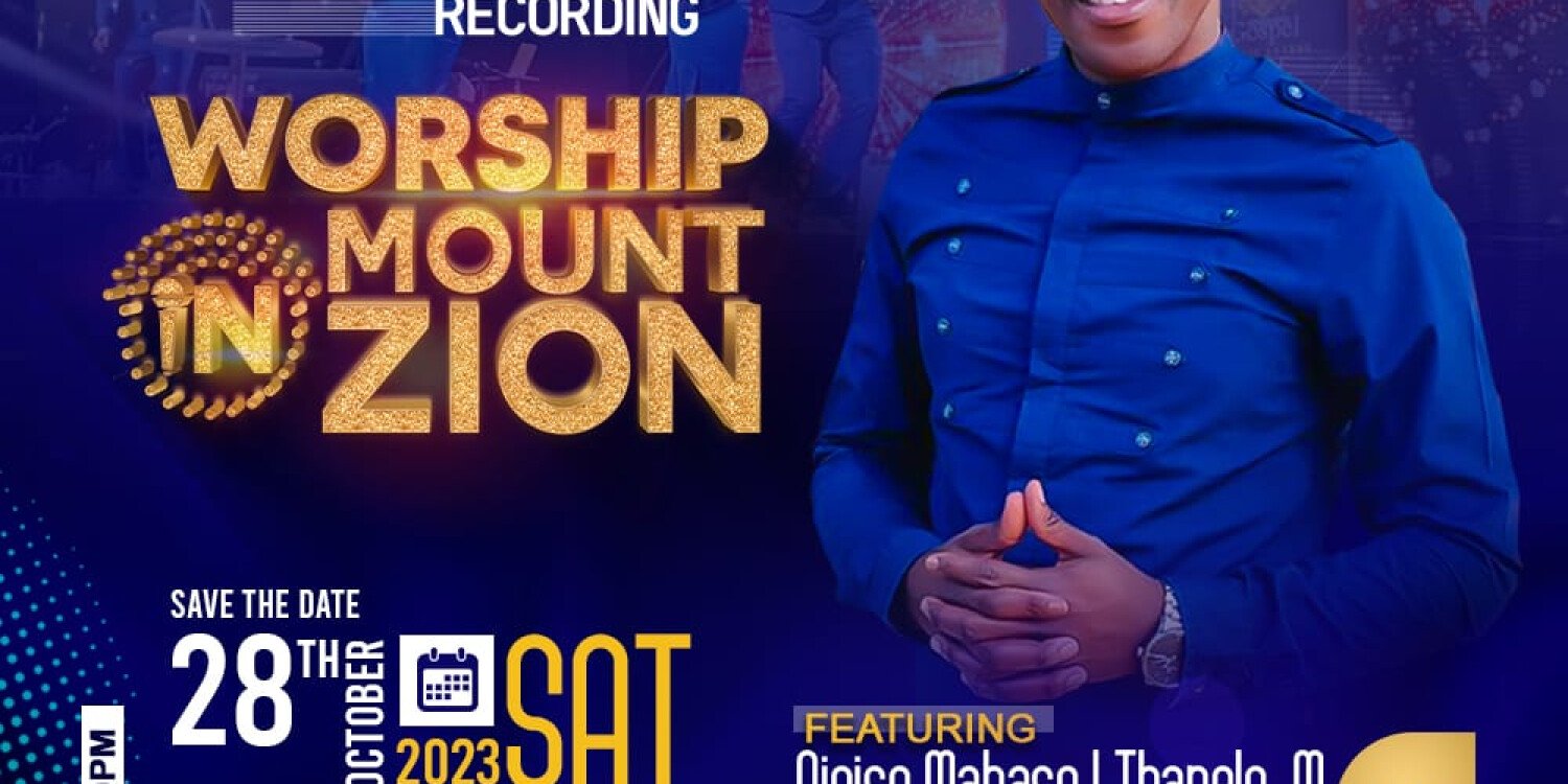 Nqaba SM The PSALMIST Worship In Mount Zion Live Recording 