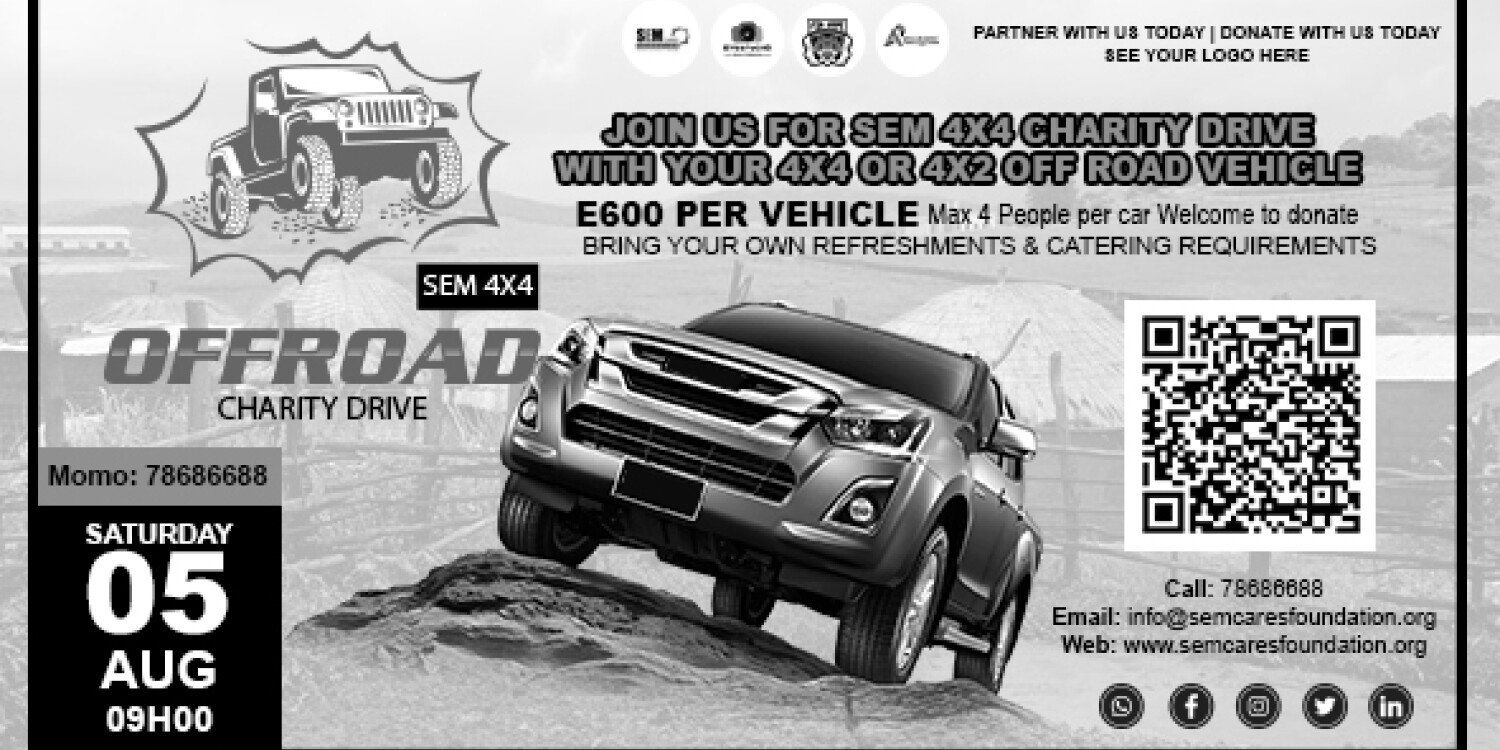 SEM 4x4 or 4x2 Offroad Charity Drive