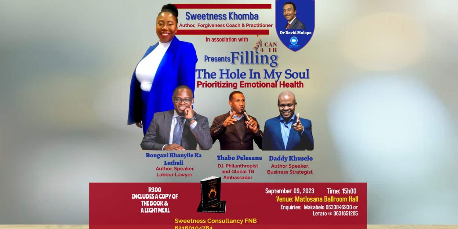 Filling the Hole in My Soul - Prioritising Emotional Health