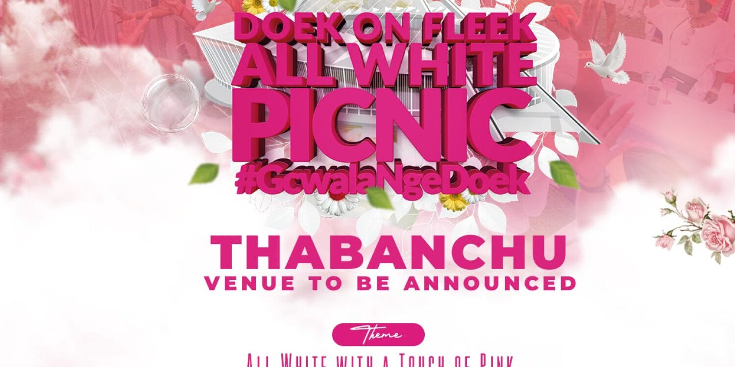 Doek On Fleek All White Womens Picnic - Thabanchu