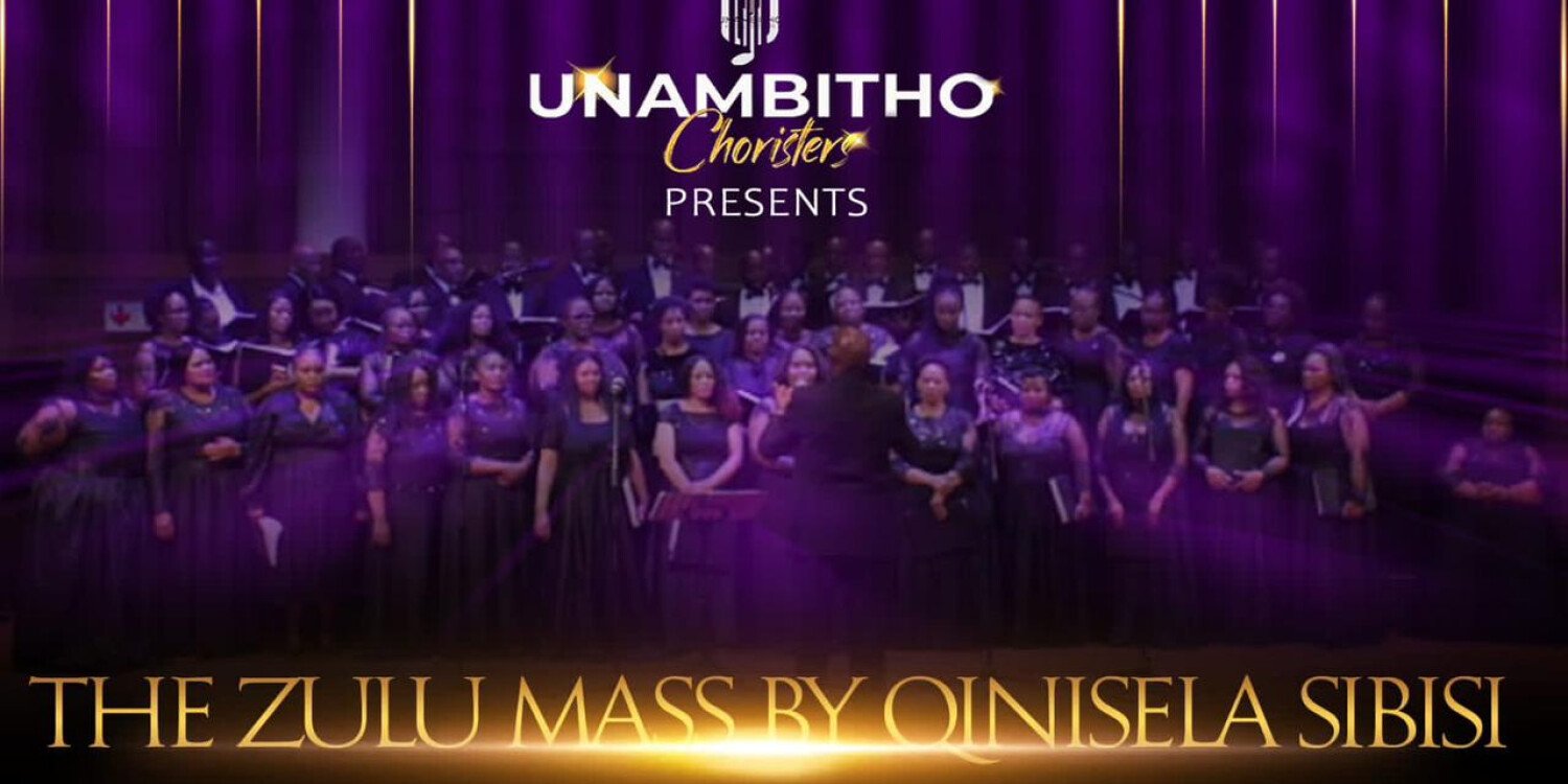 Unambitho Choristers Presenting the Zulu Mass