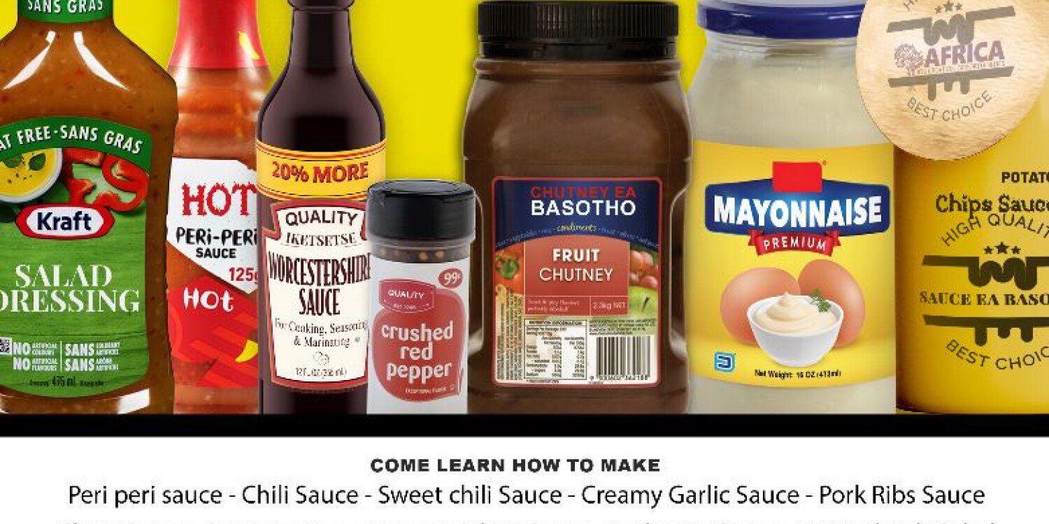 Sauces and Salad Dressings Workshop