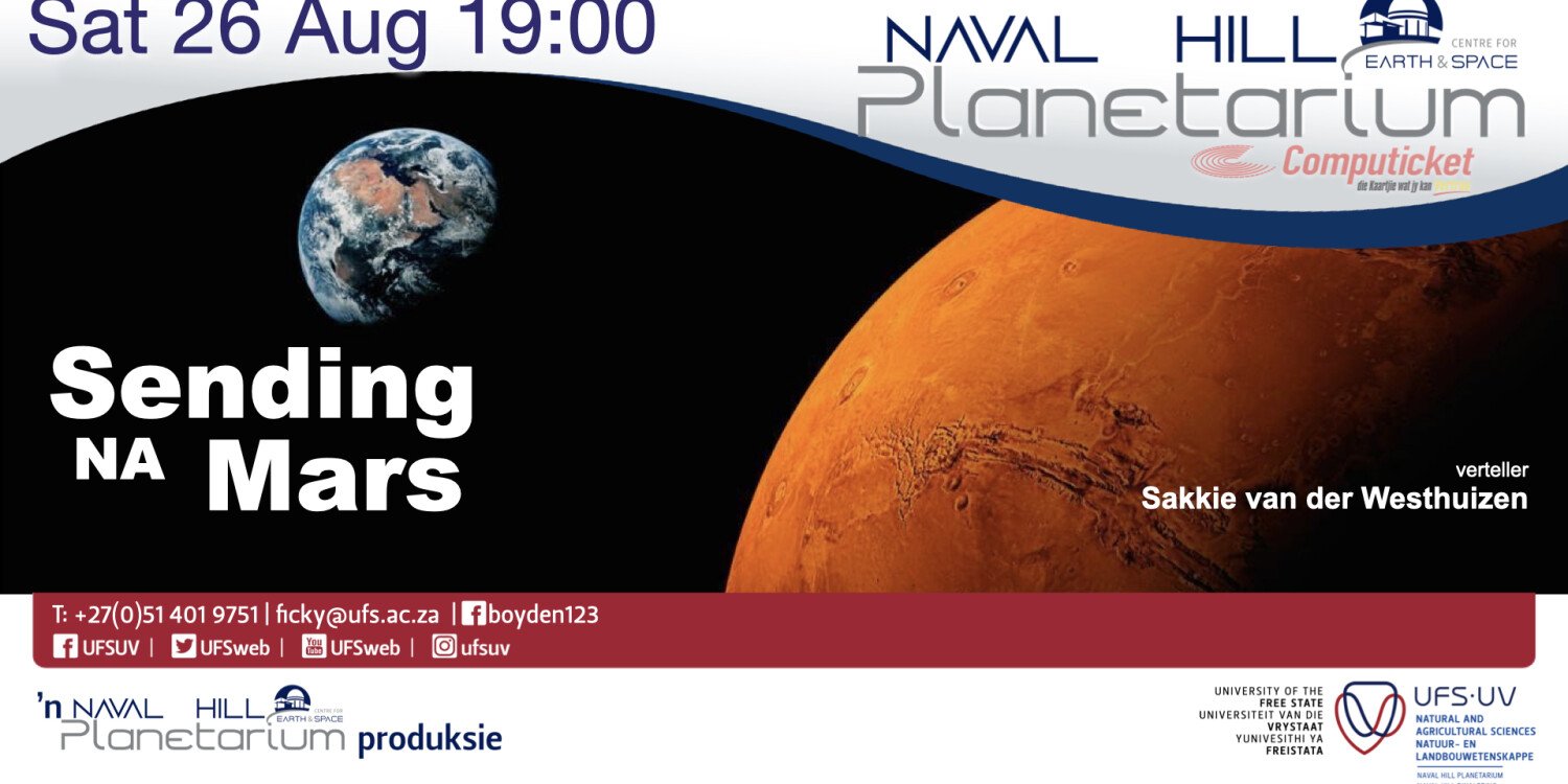 26 Augustus 2023: Sending na Mars 