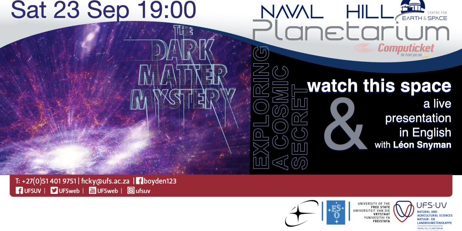 23 September 2023: Dark Matter Mystery