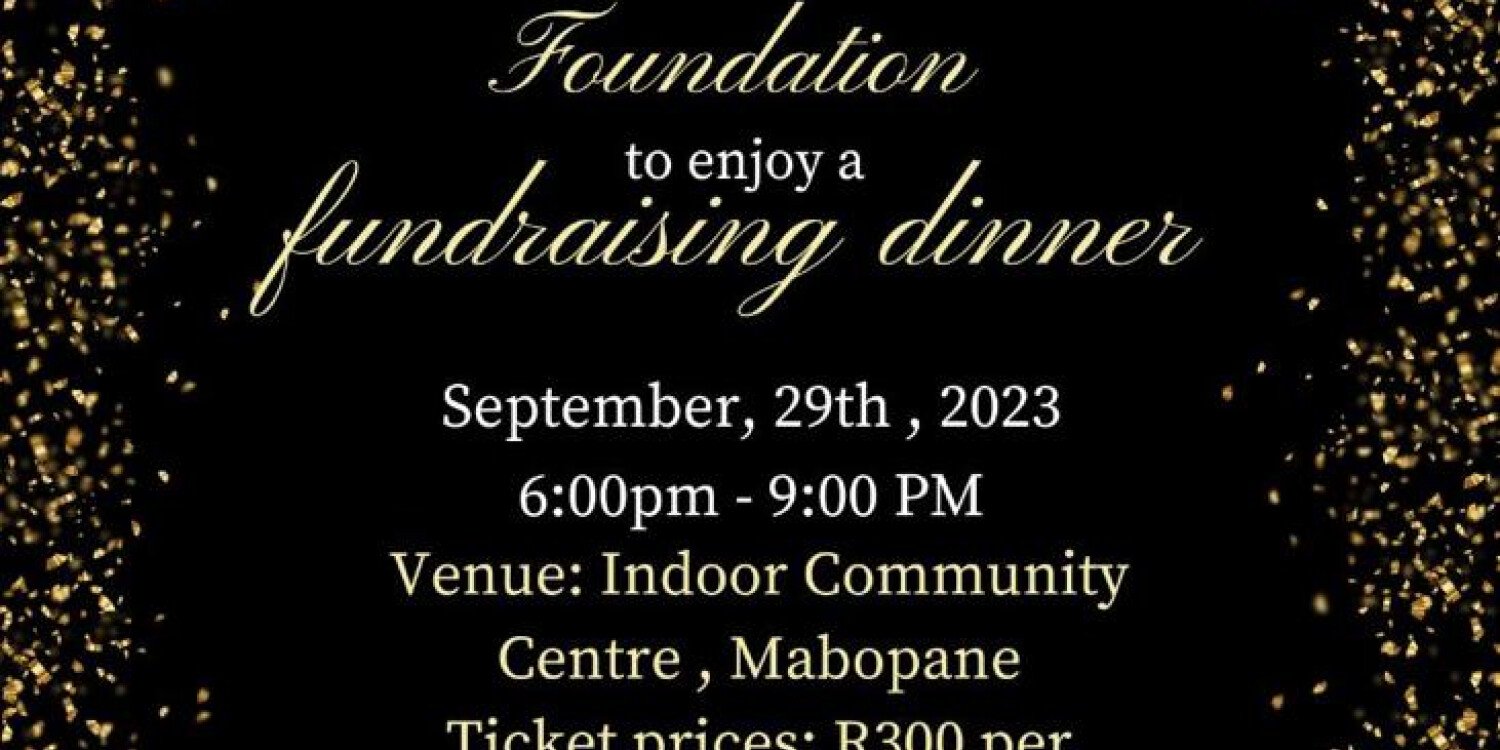 Fundraising gala dinner 