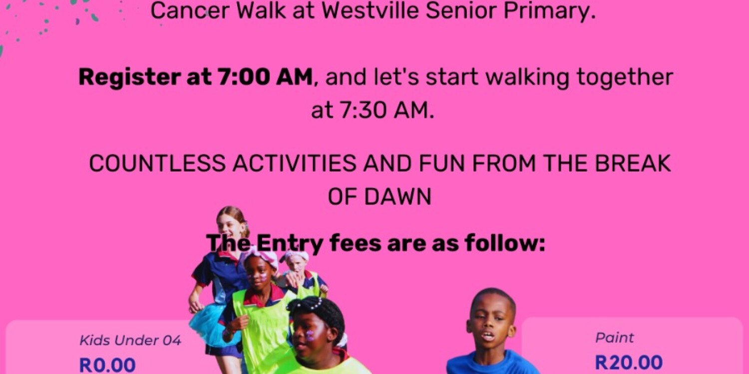 Eye For Cancer Walk- Westville 