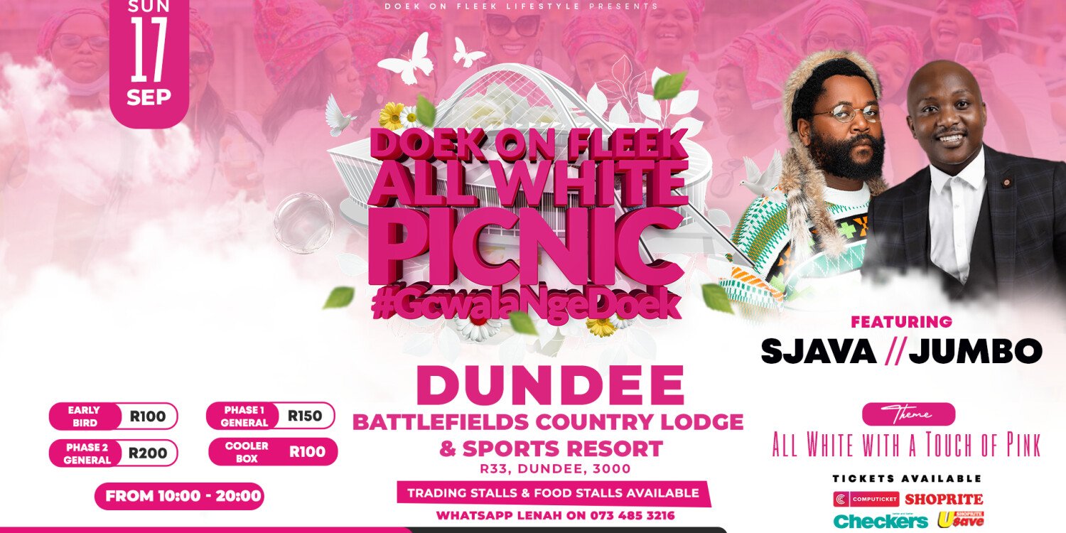 Doek On Fleek All White Picnic - DUNDEE