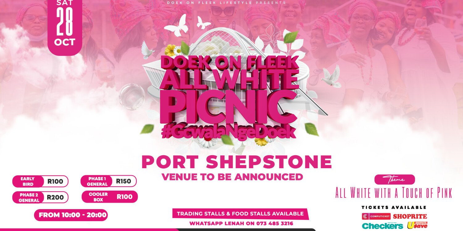 Doek On Fleek All White Picnic Port Shepstone