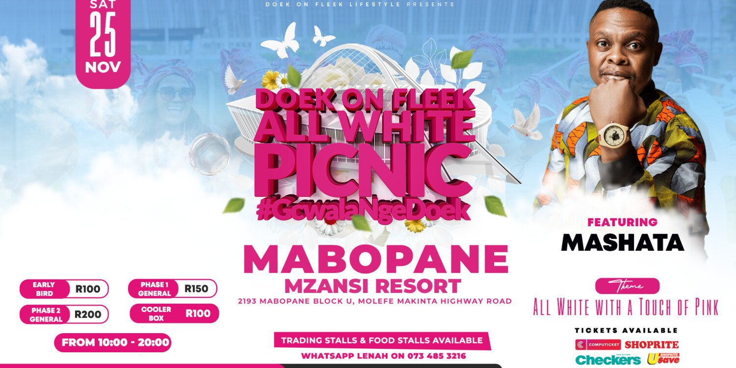 Doek On Fleek All White Womens Picnic - Mabopane