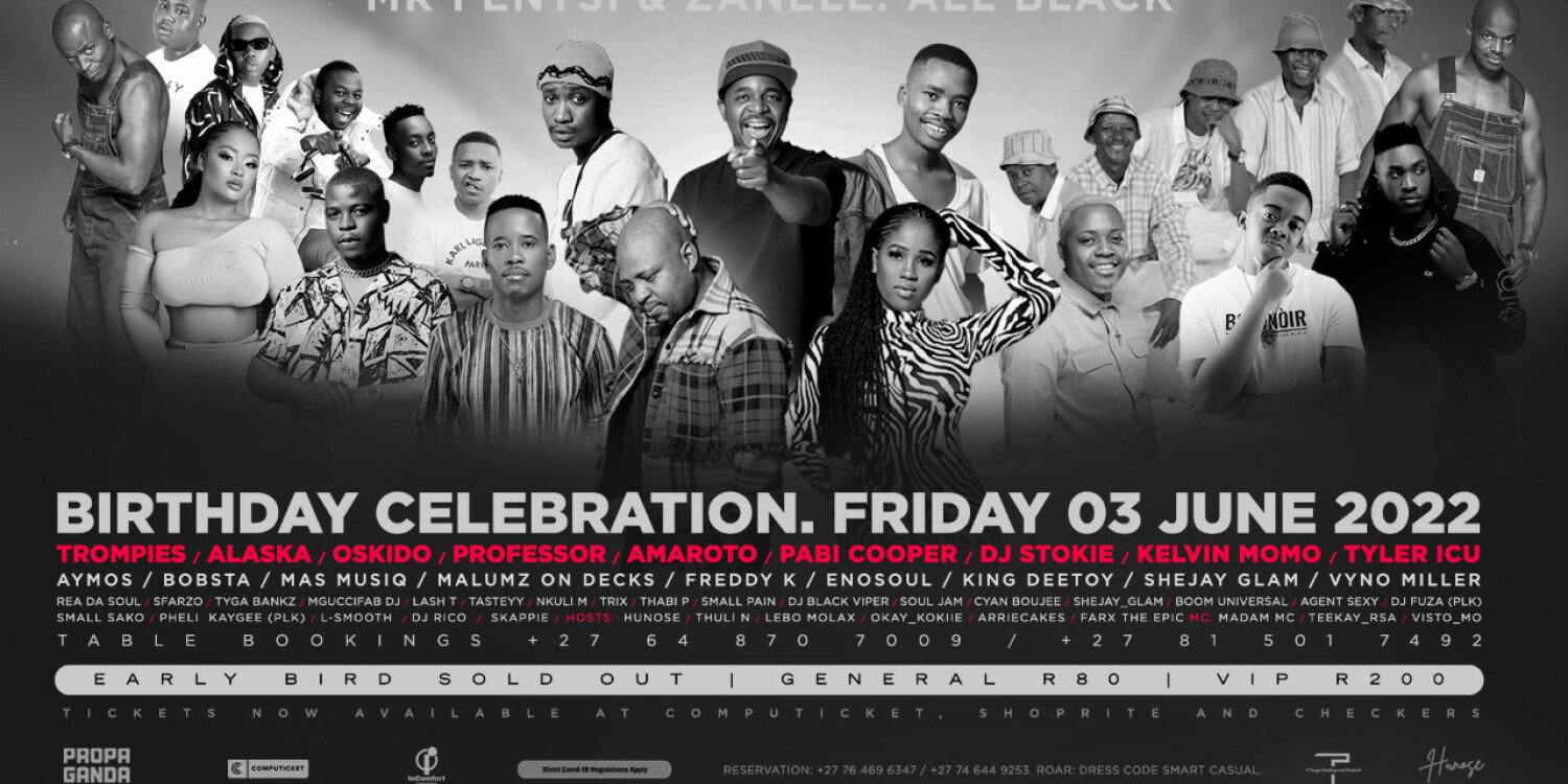 Mr Fentsi & Zanele All Black 