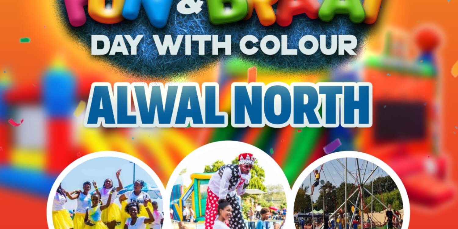 All white Family Fun & Braai Day with Colour