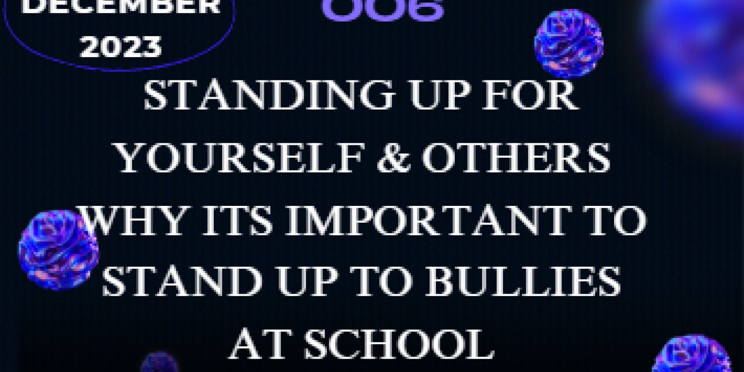 Episode 006 Stop The Bullying At Schools & Homes
