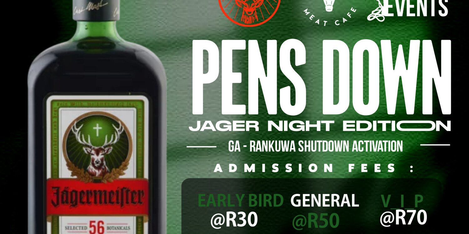 Pens Down Jager Night Edition 