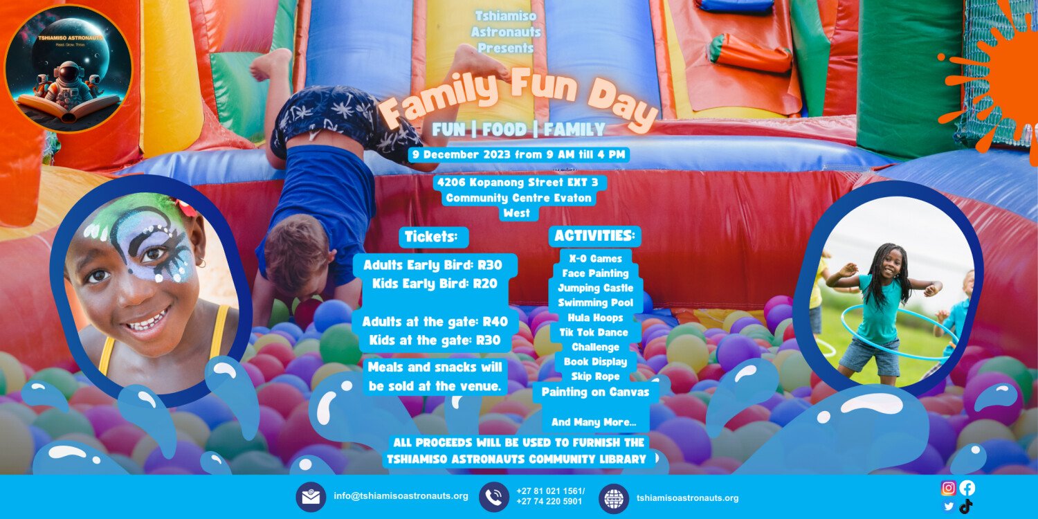 Tshiamiso Astronauts Family Fun Day