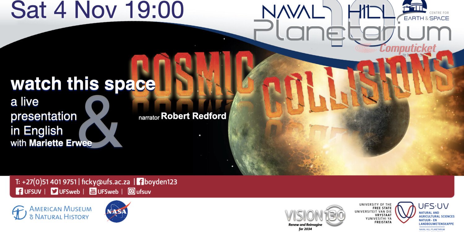 4 November 2023: Cosmic Collisions English 