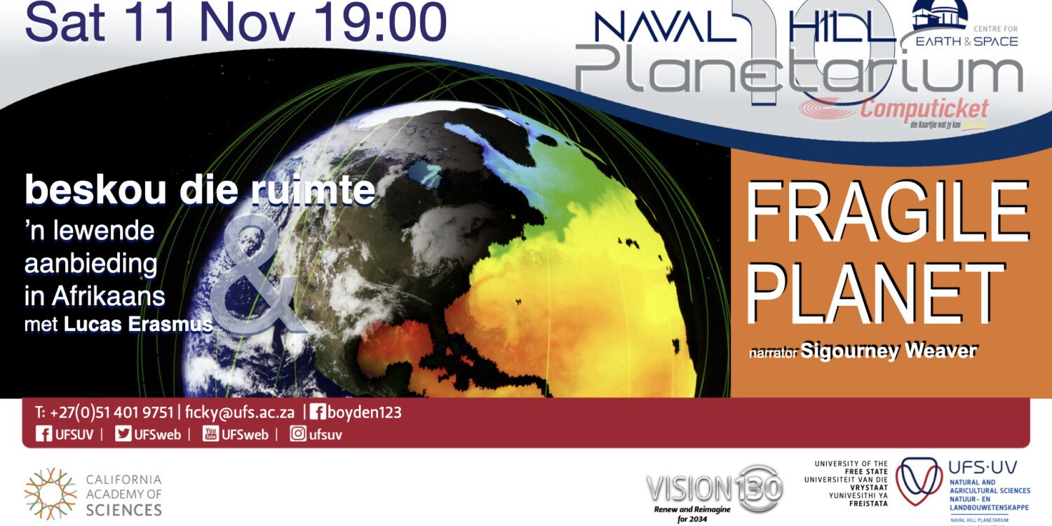 11 November 2023: Fragile Planet (Afrikaans) 