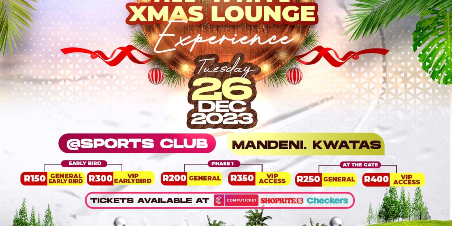 6th Annual All White X-Mas Party - Computicket BoxOffice