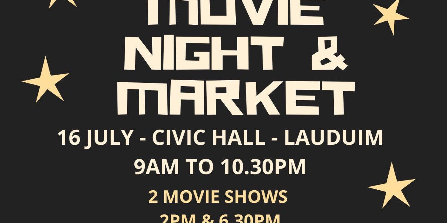 Movie night and market