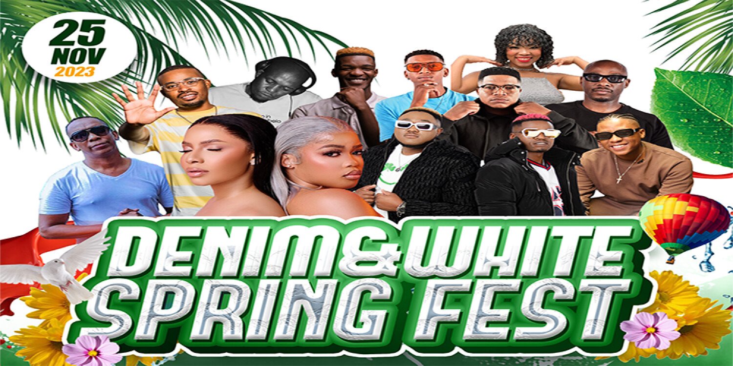 Denim & white spring fest 