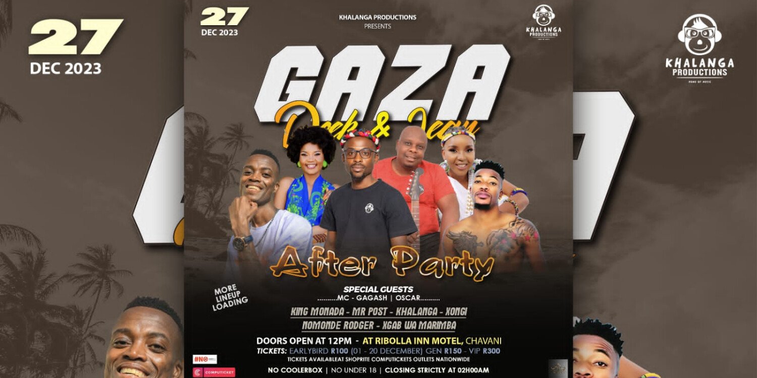 GAZA DOEK AND JEAN AFTER PARTY