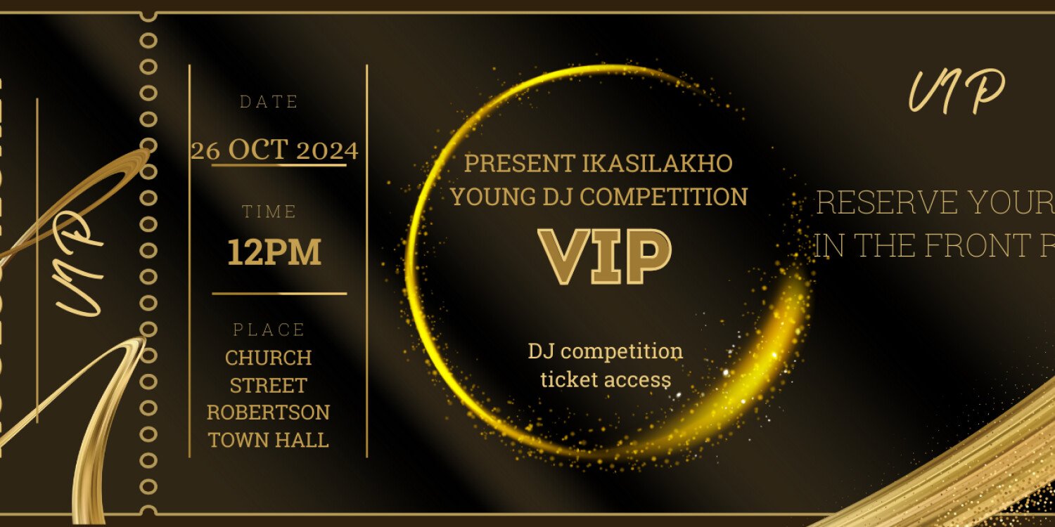 Present ikasilakho young DJ competition.
