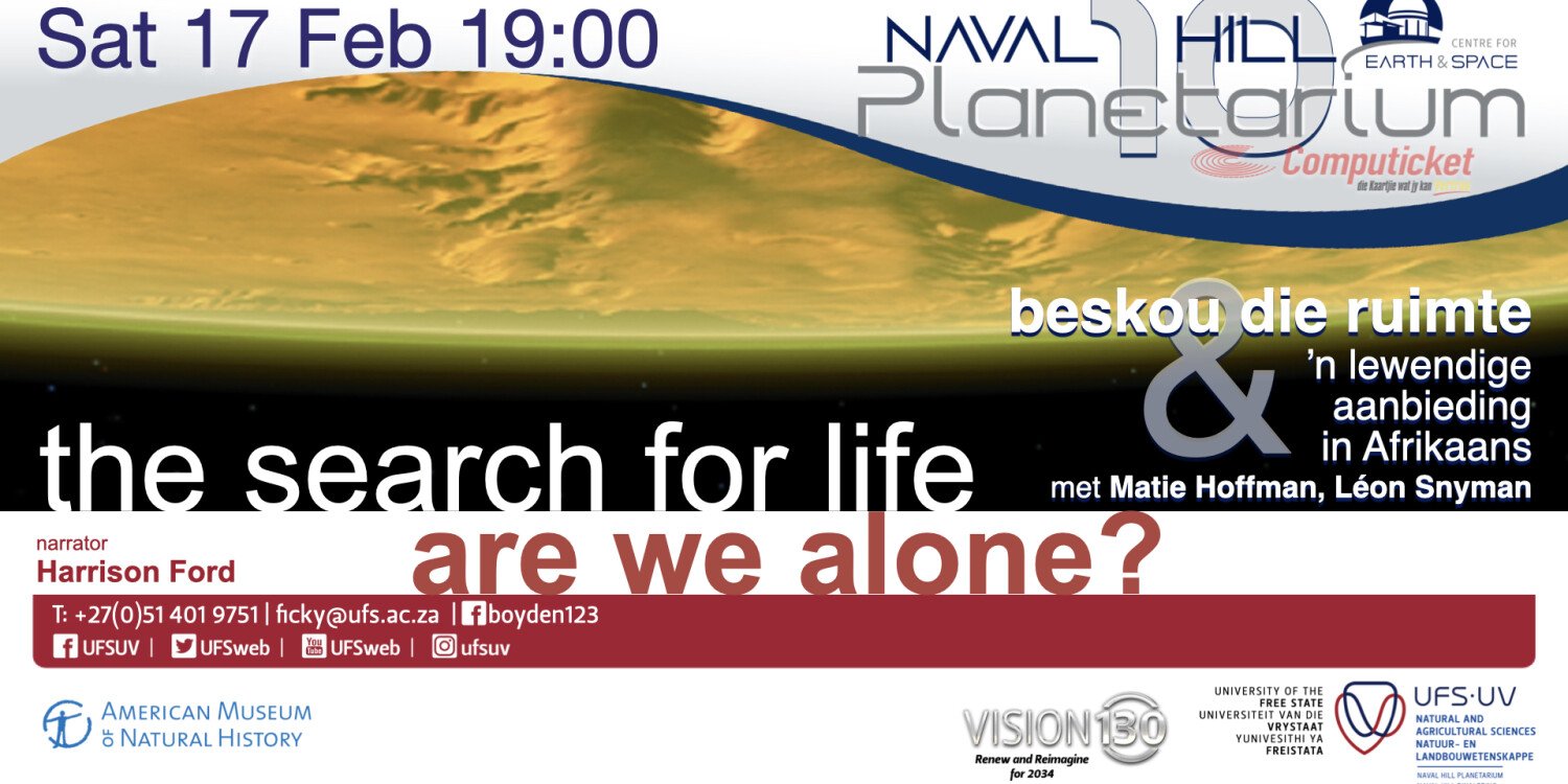 17 Februarie 2024: Search for life (Afr) 