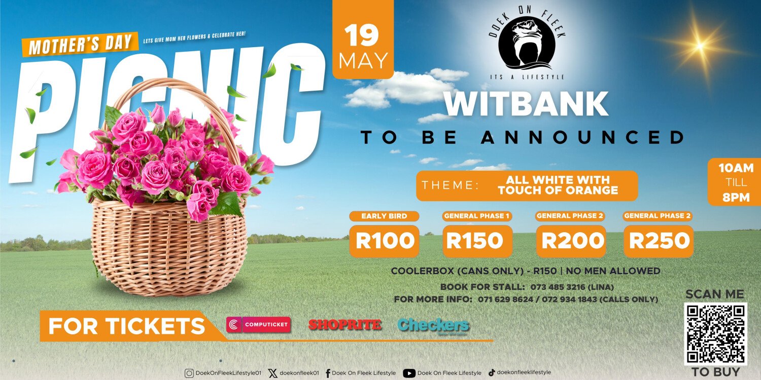 Doek On Fleek Mother's Day Picnic Witbank