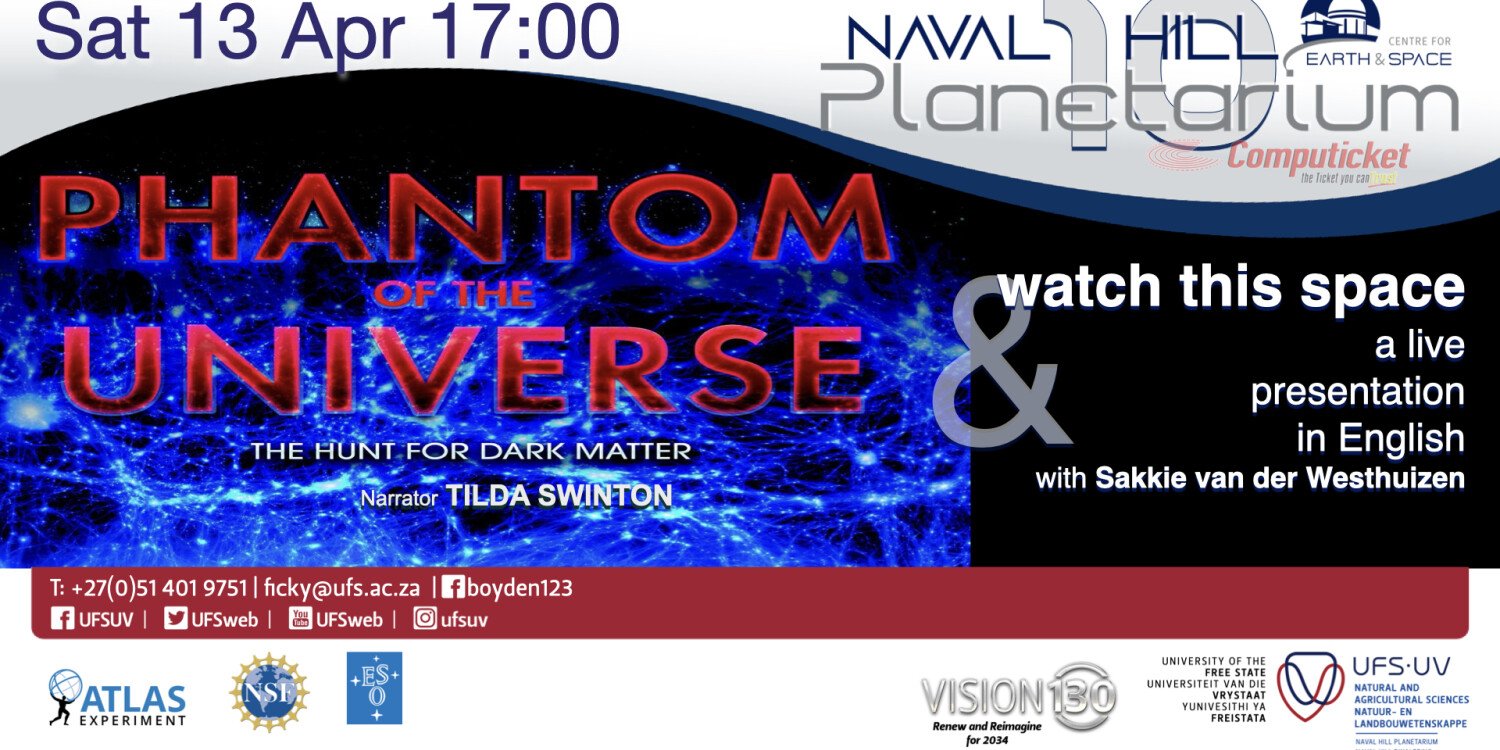 13 April 2024: Phantom of the universe 