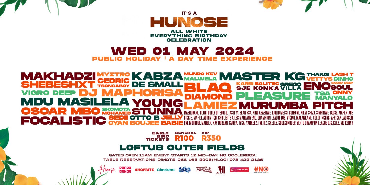 Hunose All White Birthday 